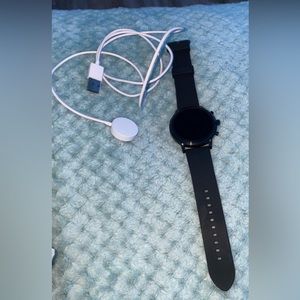 Gen 5 Smartwatch The Carlyle HR Black Silicone